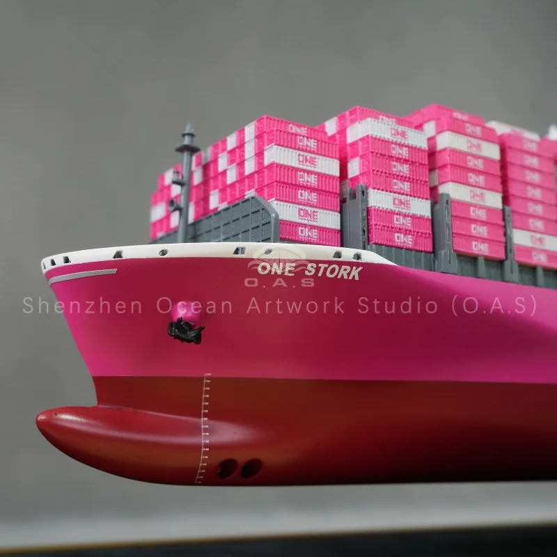 High-quality model boat and container carrier model, featuring KMTC-inspired designs and customized options for corporate gifts and promotional use. Our KMTC container ship models are crafted with precise scaling and realistic details, including authentic hull lines, container stacks, and logo printing, making them ideal for shipping companies, freight forwarders, and maritime enthusiasts. Whether you need a single custom piece or bulk orders for events, openings, or client appreciation, our models combine craftsmanship with durability. Perfect as office displays, exhibition pieces, or elegant gifts, these simulation models effectively enhance brand image and leave a lasting impression. Discover the art of maritime modeling with our premium KMTC and container carrier models.Amber@vesselmodel.com Tel: +86 18038048785