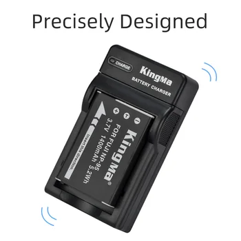 KingMa-NP-95 Advanced Battery Kit Li-ion Battery Camera Battery and Micro Usb Charger for FUJI X70 X30 X100 X100T X100TS Camera detail image