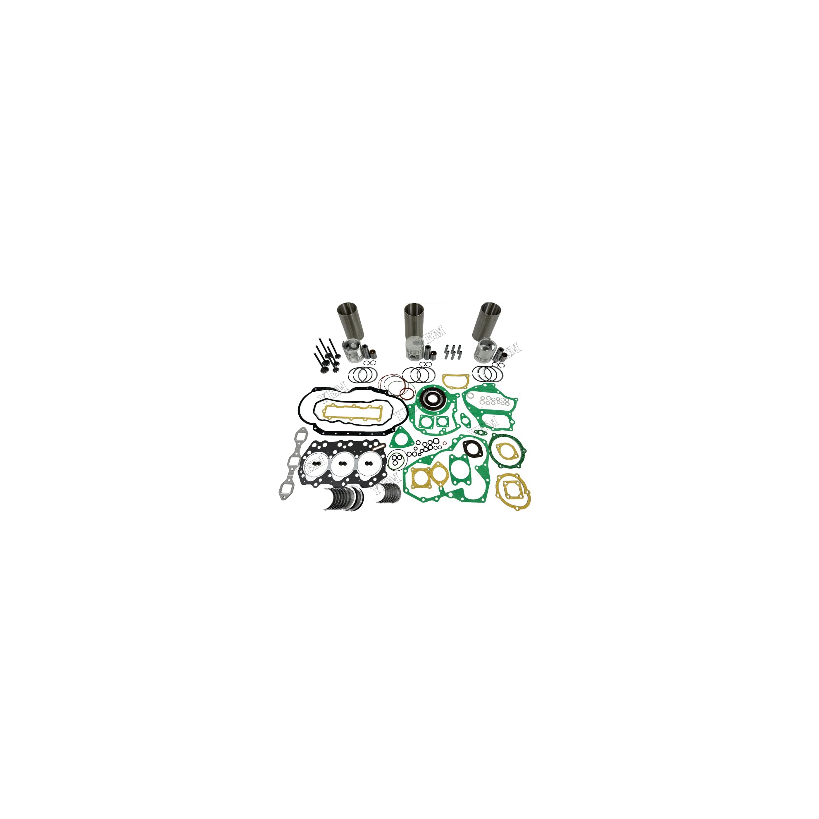 For Mitsubishi MachineryS3Q2 Overhaul Kit With Valves Engine Parts