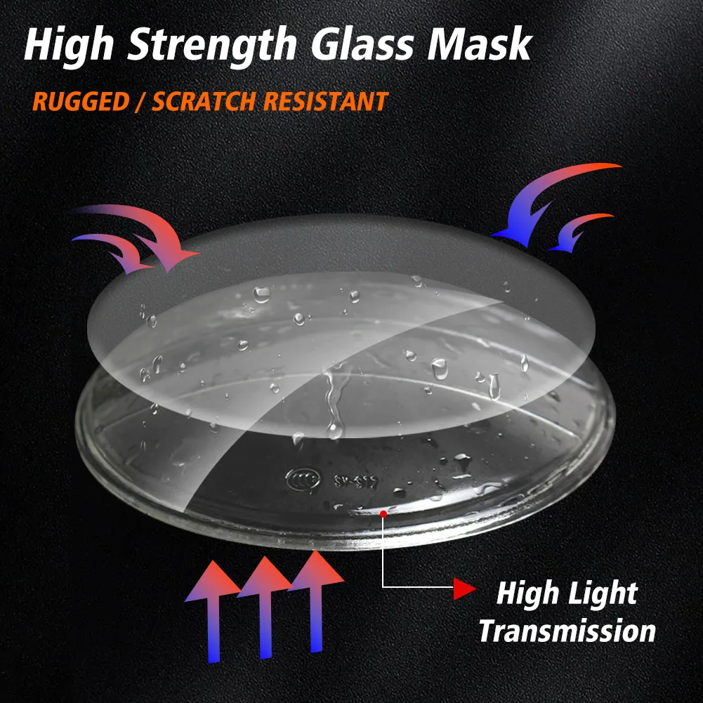 YAYE 5.75 Inch GN125 LED Motorcycle Headlight with High Thermal Conductivity Aluminum Shell and Semi-Assembly Design