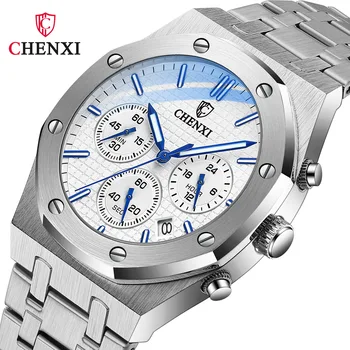 Chenxi 948 Luxury Wristwatches Men's Quartz Watch Watch Stainless Steel ...