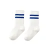 Calzini bianchi + strisce blu