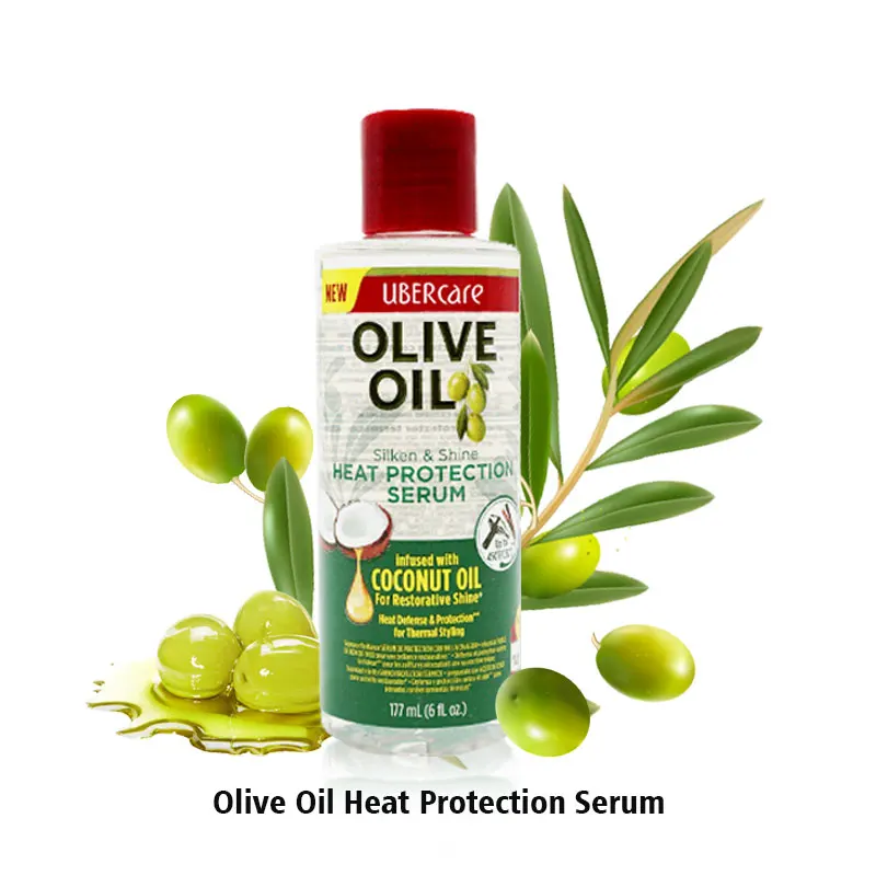 Hot Olive Oil Hair Polish Hair Serum Healthy Shine Curly Control Anti
