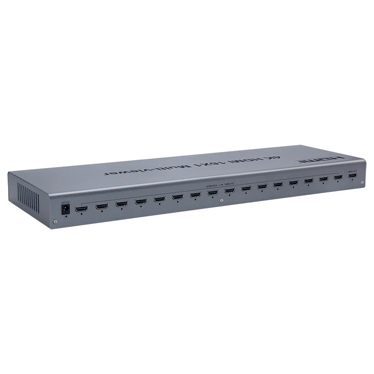 4K HDMI 16x1 Multiviewer 16 input 1 output HDMI switch