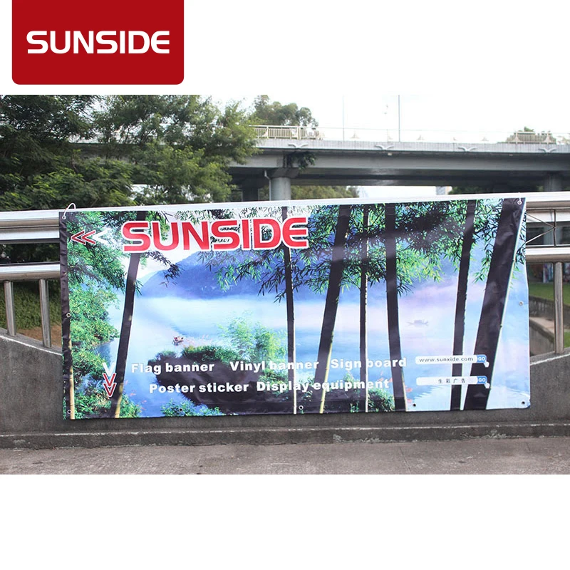 
 Roadside гибкий баннер наружная Фестивальная широкоформатная печать 1 шт. в рулоне с желтой бумагой 10 шт./коробка полноцветная печать CMYK  