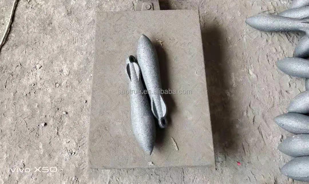 Customized Iron Sinker Cast Net Fishing Net Pendant Fishing Moulds 1kg