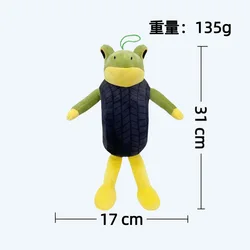 Peluche Rana Tung Tung De 30 Cm Con 55 Pegatinas – Muñeco De Felpa Súper Suave – Juguete De Dibujos Animados – Regalo Sorpresa Para Niños Y Coleccionistas