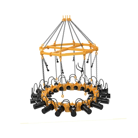 Excavator-mounted hydraulic pile breaker, 300–1800mm