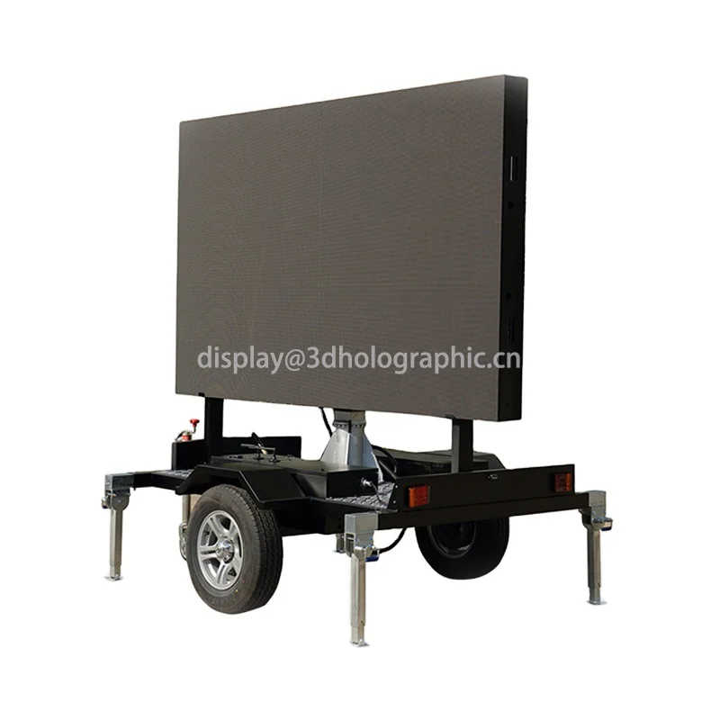 Waterproof Led Screen Mobile Digital Billboard Advertising Led Video Truck NovaStar 4G and WIFI and USB Flash Driver