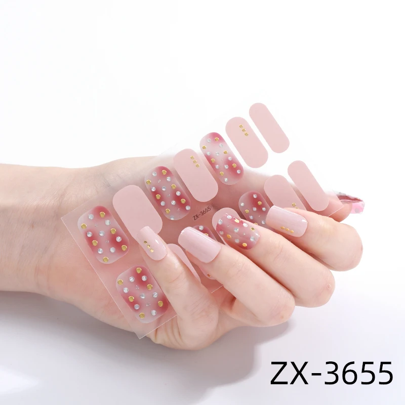 Shop High-Quality Adhesive Diamond False Nail Wraps from China