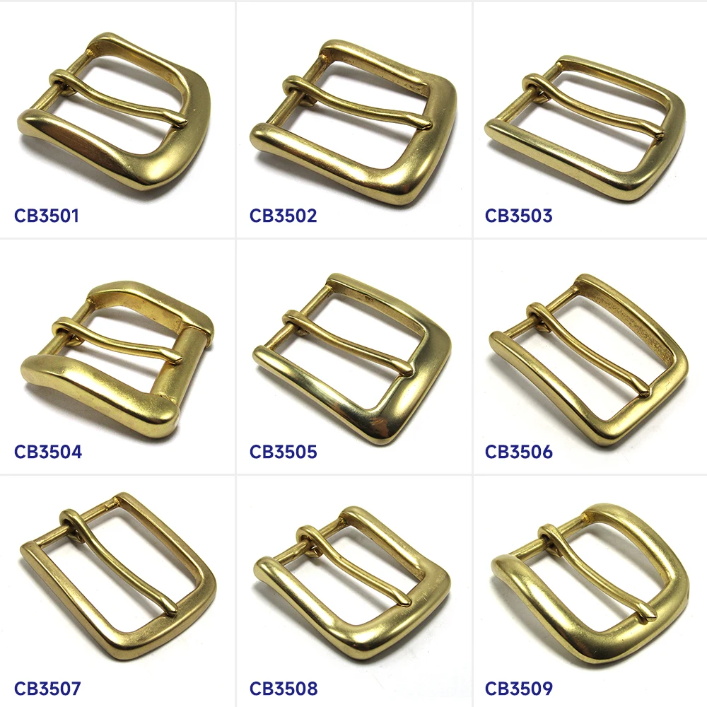 Full Design In Stock Solid Brass Belt Buckles For Men Cowboy Belt