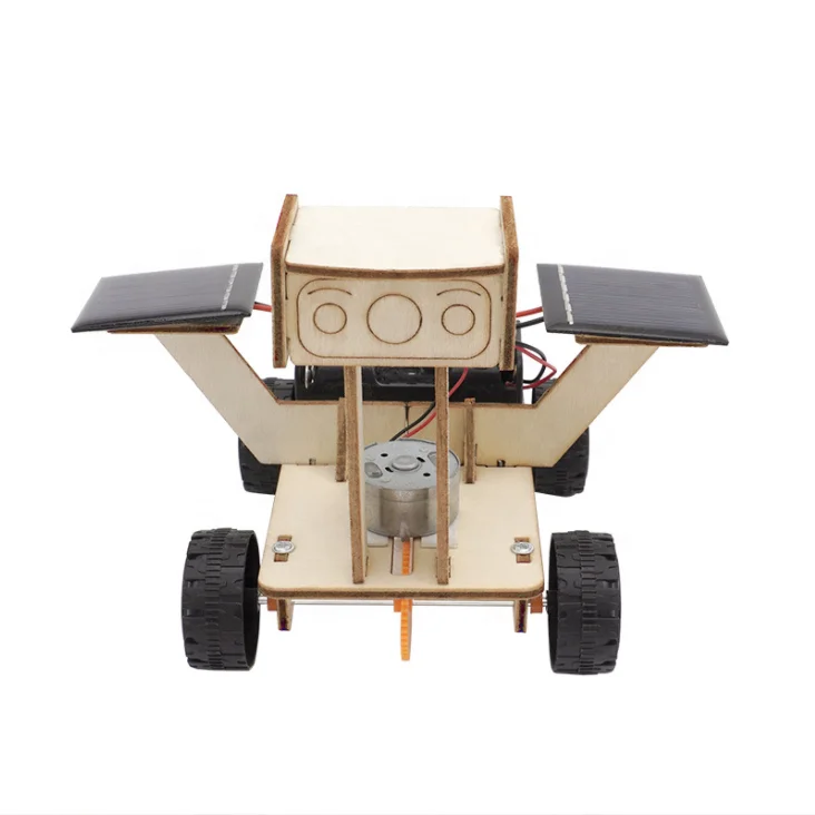 От 7 до 12 лет паровой стволовых игрушки diy 3d Обучающие деревянный Детская школьная научный проект с электрическим приводом солнечной системы автомобиля