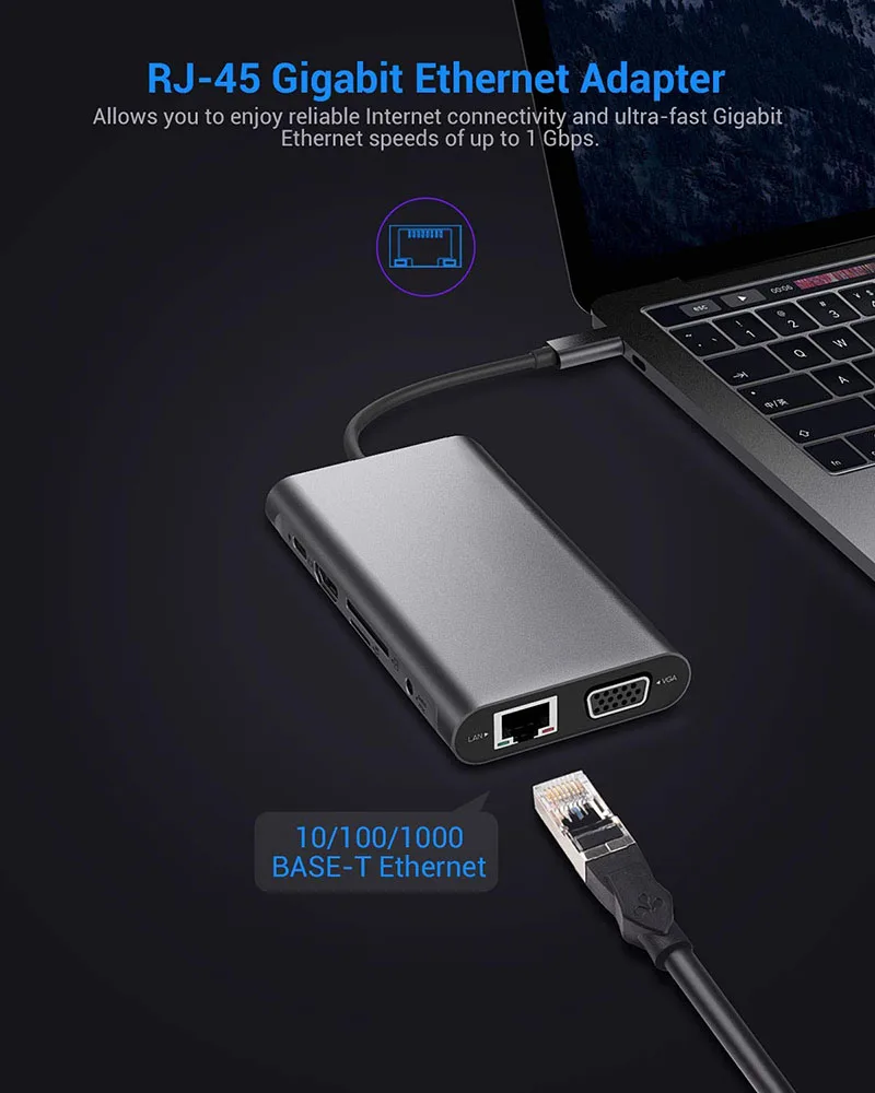 If you are searching for a supplier of a product with perfect quality control and highly competitive prices, which gives you an advantage in expanding your local market, then contact us now!  Competitive suppliers of  Multifunction 11-in-1 Usb c Hub - 4 X Usb 3.0 a - Usb Splitter - PD VGA 4K HD HDTV 3.5mm Audio Headphone Jack 11 in 1 Type c Hub