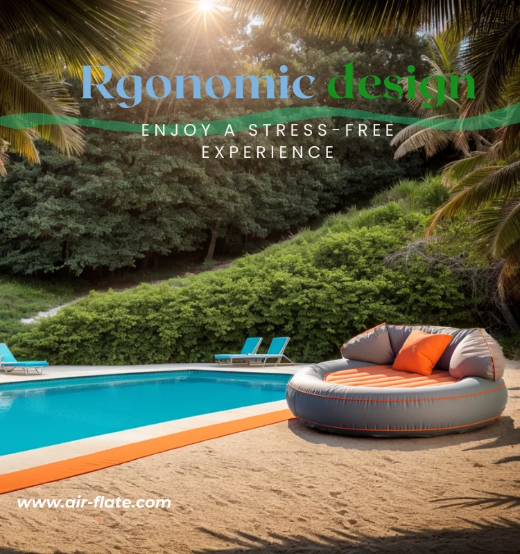 Luxury Motorized Lounge Chair Floats Deluxe Inflatable Swimming Motorized Pool Lounger Buy