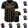 Black and Gold Stripes