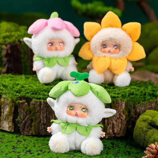 Authentic New Model Keychain Christmas Gift Bag Decoration Fashion Doll Pendant Vinyl Plush Toys Mystery Boxes Original Box