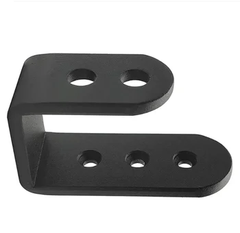 Premium Quality Black Oxide Shelf Metal Wall U Shaped Bracket Stainless Steel Brackets