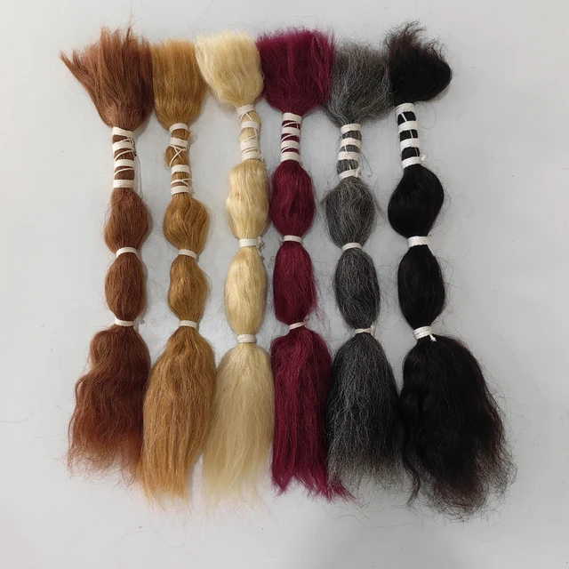 KAMA Crochet Perruque Water Wave Bundles Human Hair Extensions for Twists and Braiding