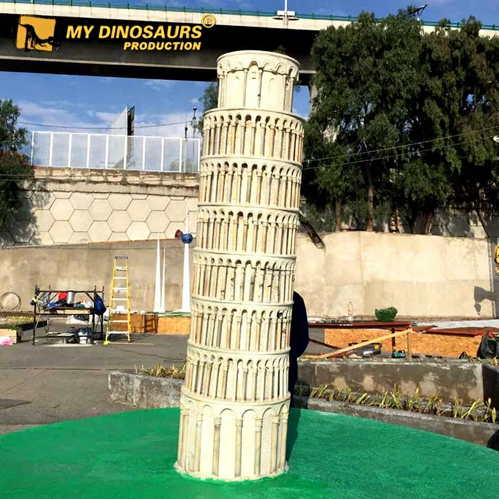Z MY DINO ミニサイズ ミニチュアビルディング イタリア ピサの斜塔
