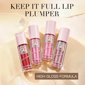 Private Label Shining Shimmer Glossy Custom Liquid Lipstick Lip Plump Gloss