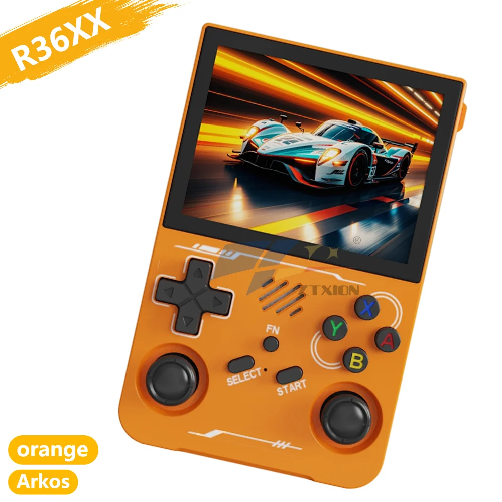 ゲーム機セット オープンソース R36xx ハンドヘルド レトロゲームコンソール 64GB 3.5