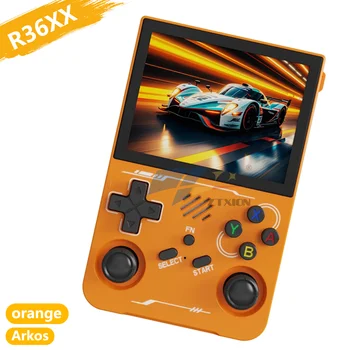 オープンソース R36xx ハンドヘルド レトロゲームコンソール 64GB 3.5
