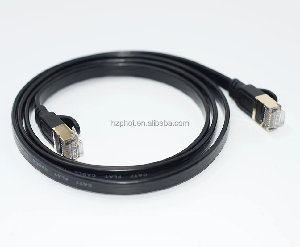 Network Cable Shielded Utp Ftp Sftp High Speed Solid Flat Internet Lan Computer Patch Cord Cat