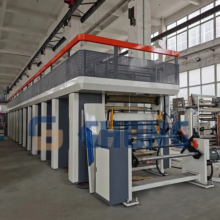 JHAY Servo Motor Rotogravure Printing Machinery 4 6 8 Colors Provided Electric Heating Paper Printer Automatic Ordinary Product