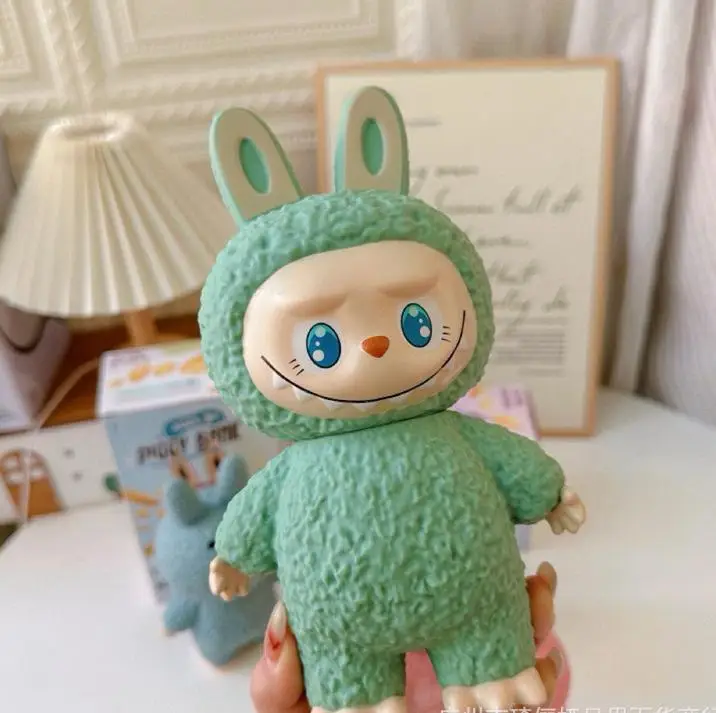 LINDA Labubu Piggy Bank Doll Shape Ornament Kids Storage