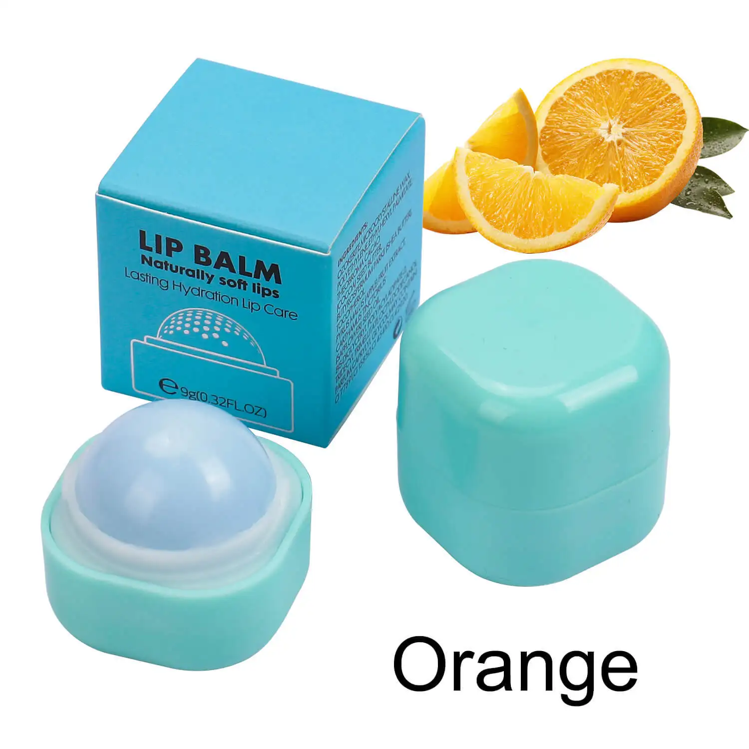 Hydrating fruit makeup vegan lip balm