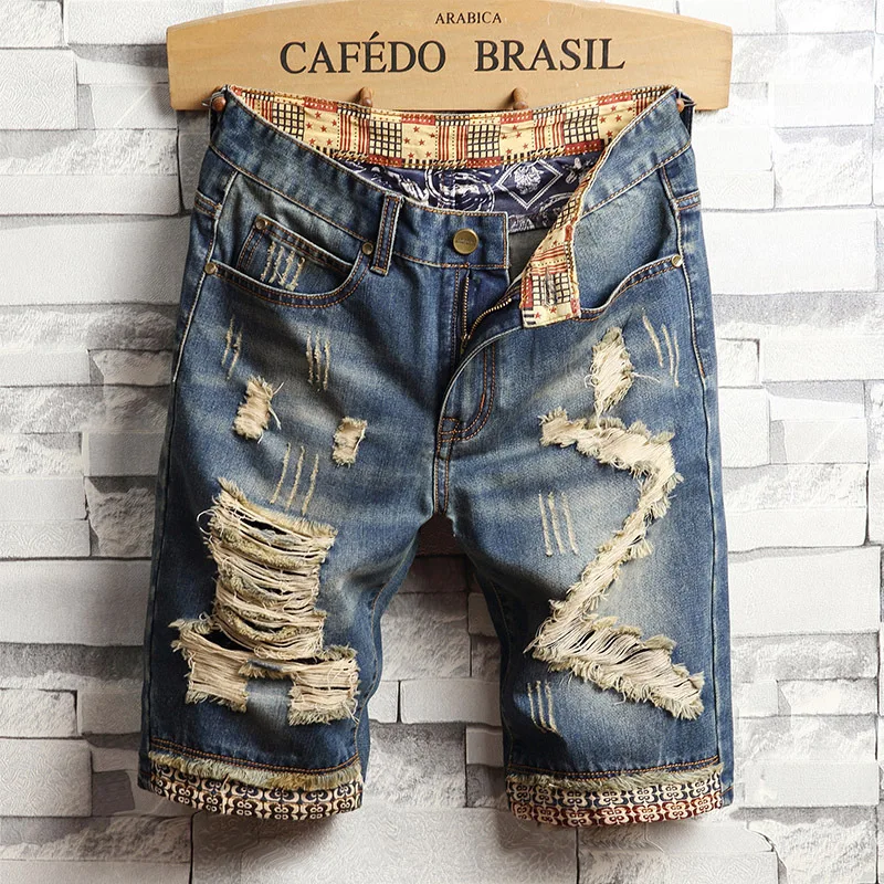 Stock Scrstraightsstreet Jeans Venta al por mayor Daño Rasgado - Main Image