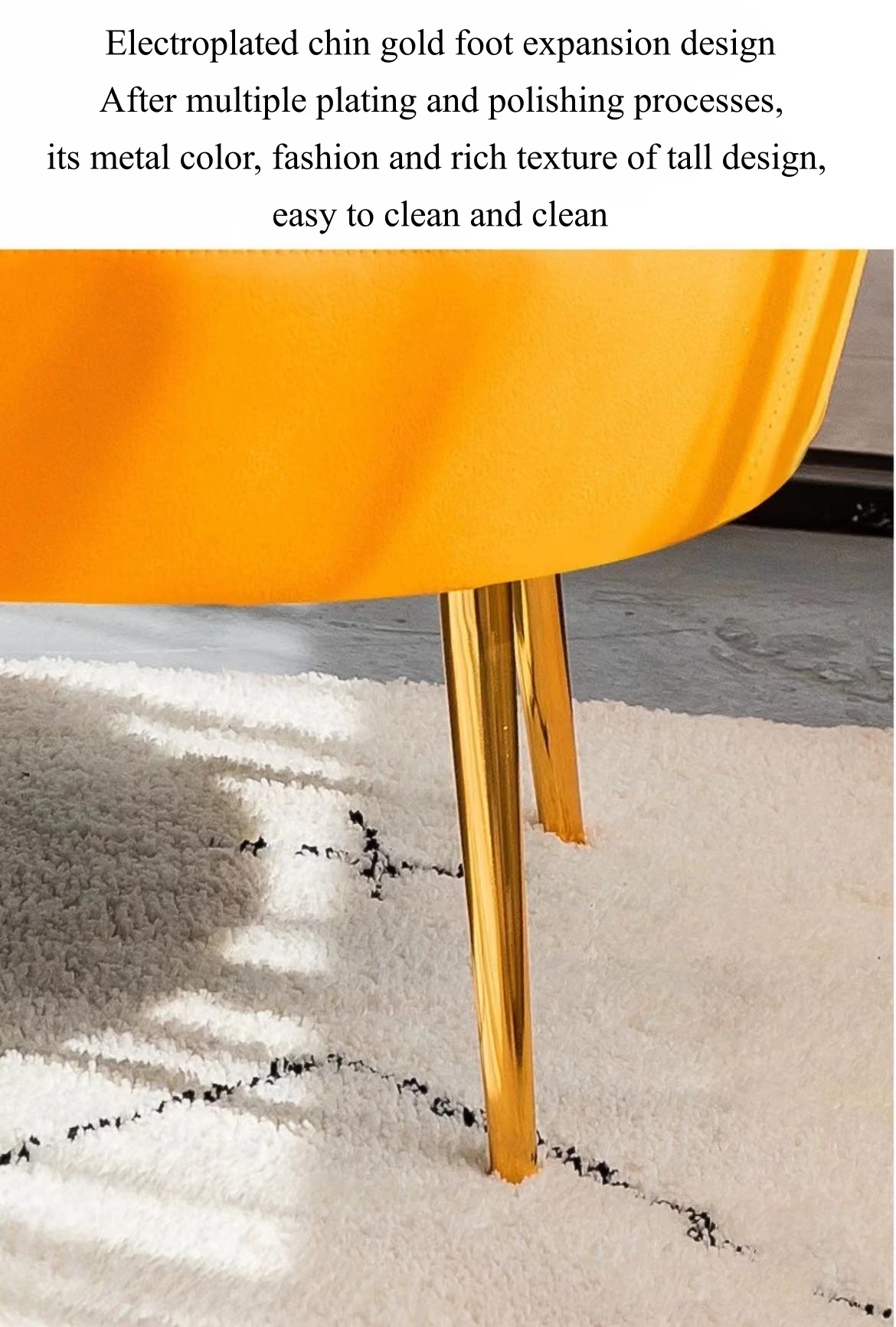 Best-Selling Two-Seater Luxury Living Room Furniture Novel Velvet Metal Leg Sofa Set Lazy Sectional Couch supplier