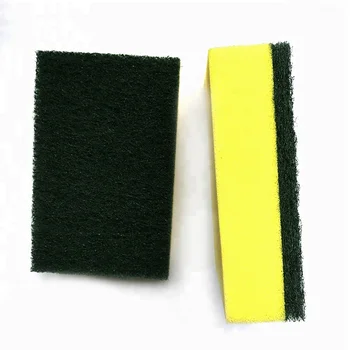 O-Cleaning All-Purpose Cleaning Dual-Sided Reusable Thick Scrub Sponge With Odor-Free Non-Scratch Abrasive Tough Scouring Pad