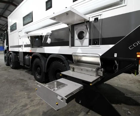 Expedition Truck Bed Camper - Customized Motorhome 4x4
