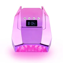 2024 New Product Gradient Color 96W Portable Cordless Pro Cure LED Nail Lamp Professional Low Heat Function For Nail Salon