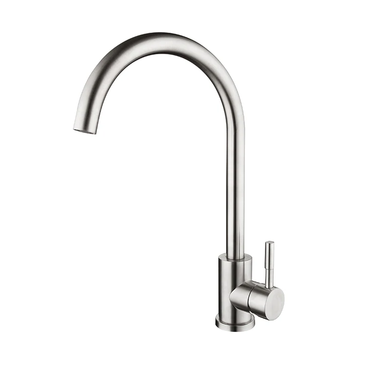 Modern design popular style stainless steel mixer kitchen high quality faucet