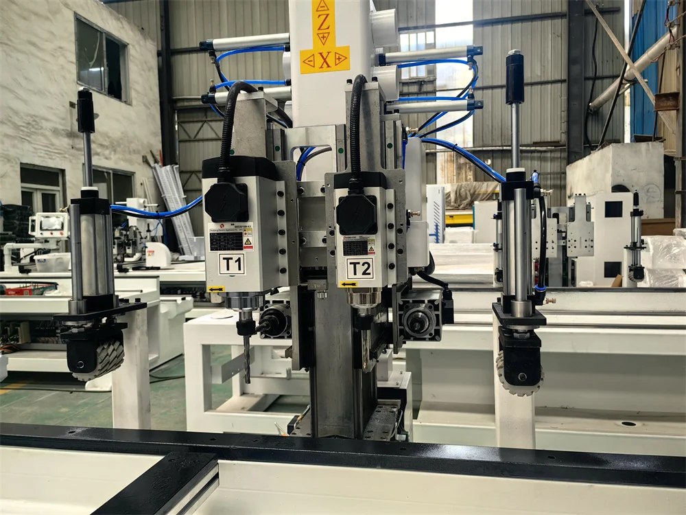 CNC Door Lock Hinge Machine Efficient Keyhole Making