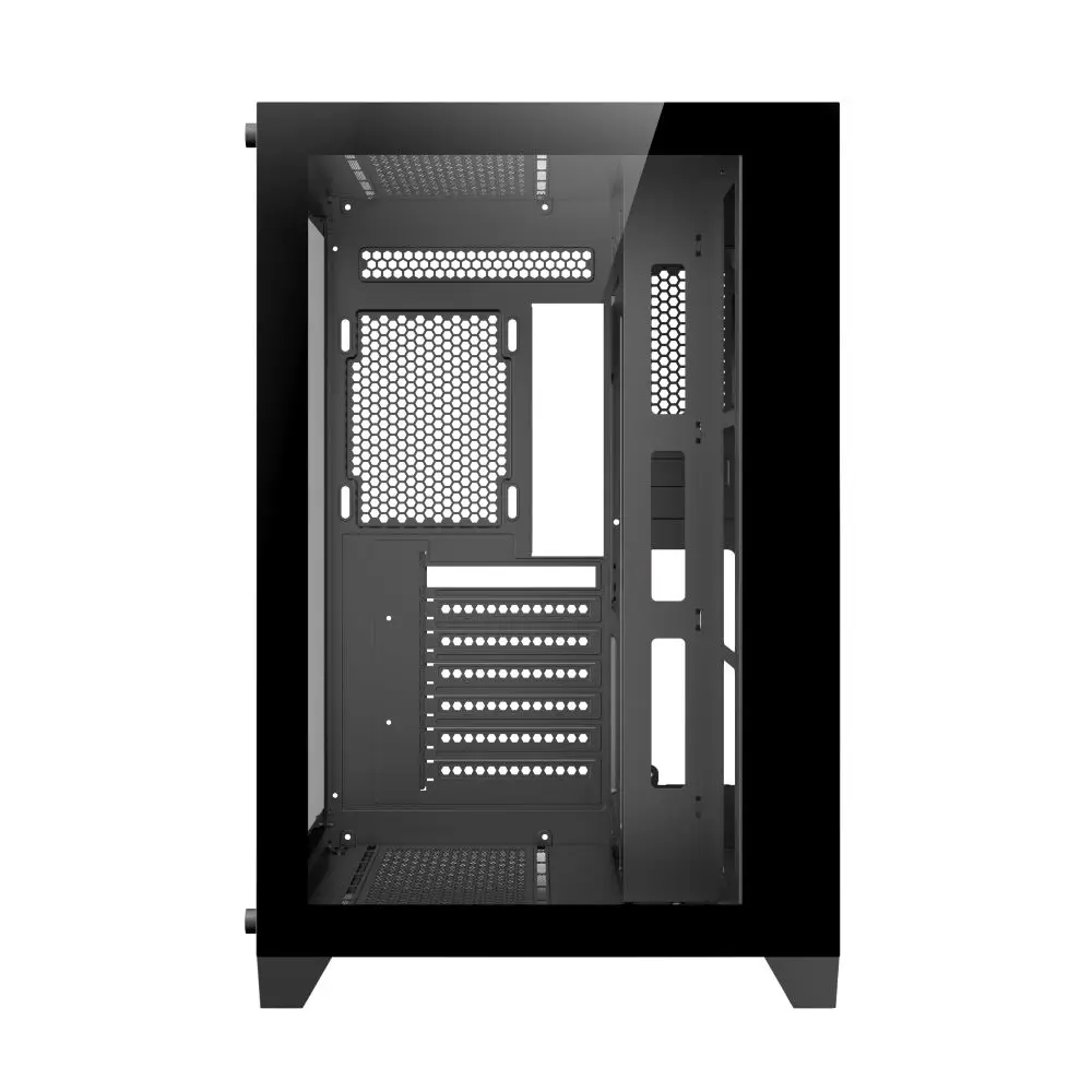 Custom Mid Tower Pc Desktop Case Gaming Computer Gamer White Case De Pc