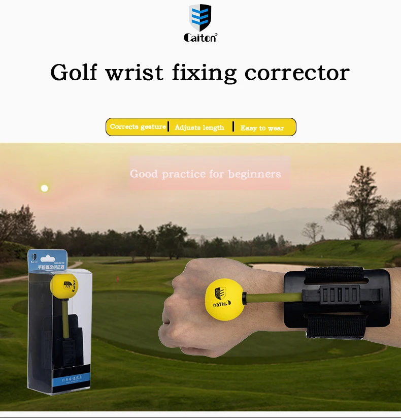 Caiton 2024 Adjustable New Golf Beginner Gesture Correct Practice