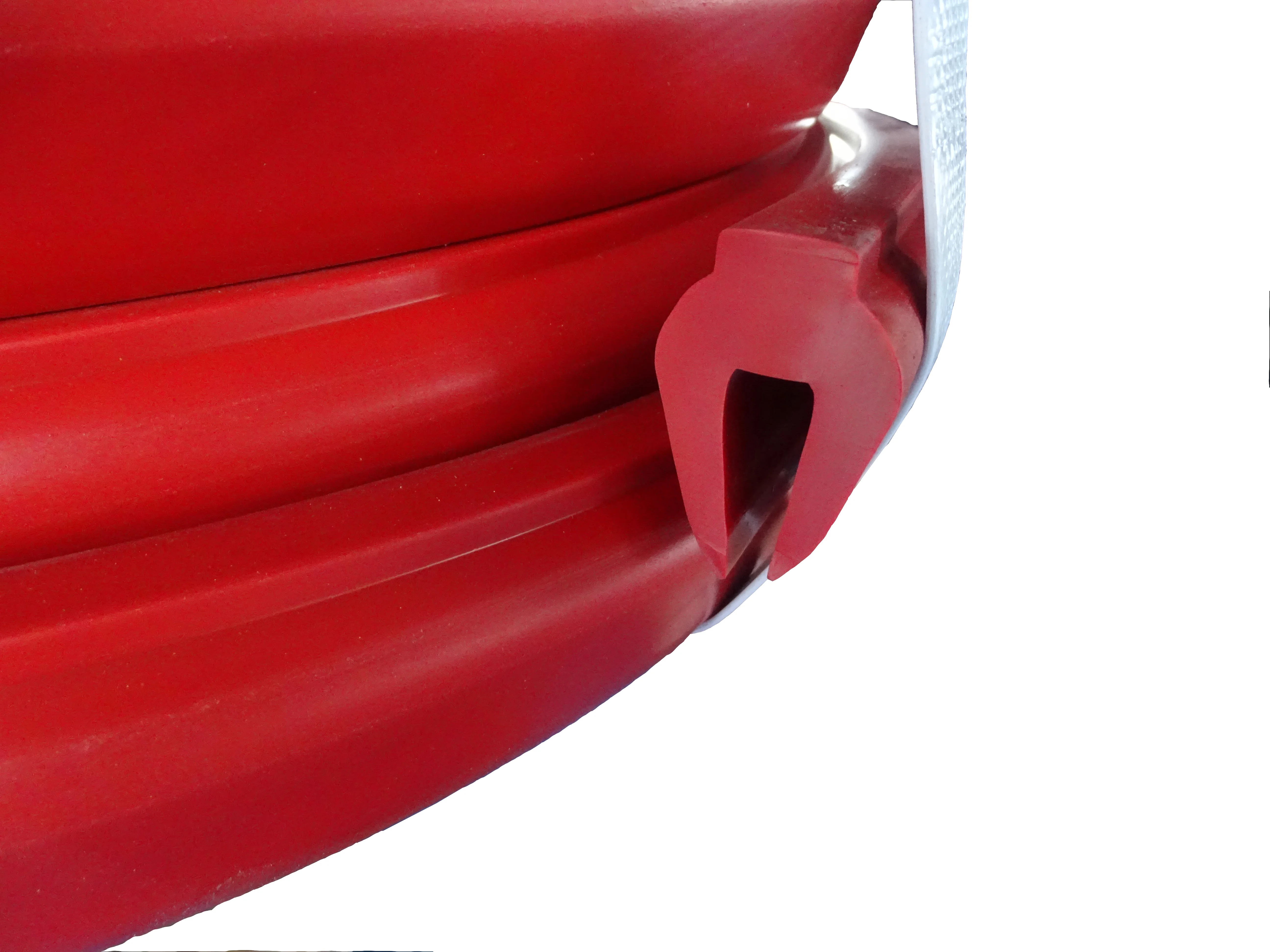 Polyurethane Rubber PU Vibrating Screen Crown Bar Urethane Stringer Bar Capping U Channel Bar Flat Top Round Top 10mm / 12mm Gap