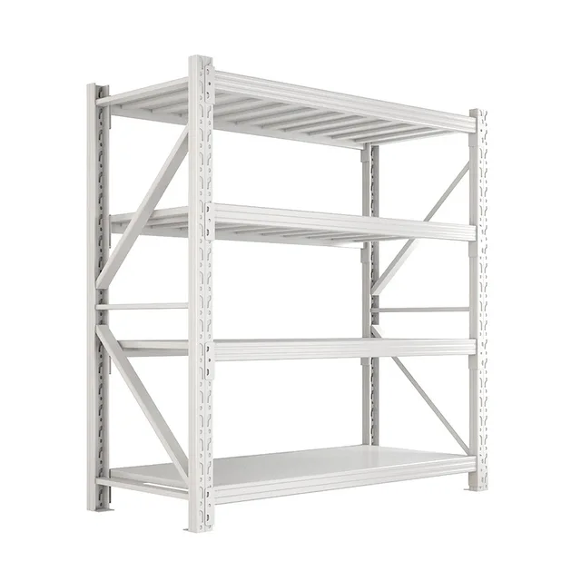 Corrosion Protection Light-weight warehouse rack for storage holders metal powered