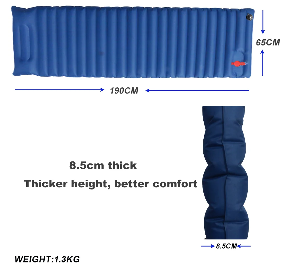 Outdoor Single Pressure To Inflate Sleeping Pad With Pillow Buy