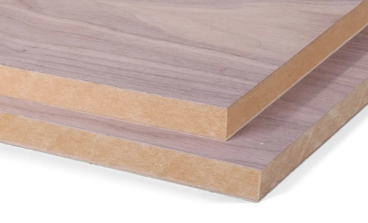 Modern Design White Melamine Faced Hardboard Mdf Board With 12mm 18mm