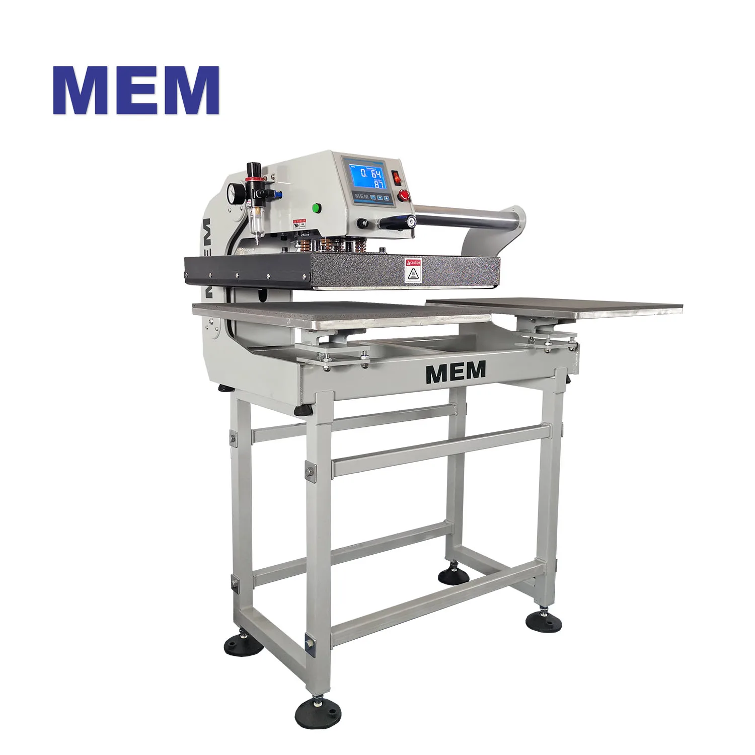 Apparel & Textile Machinery Mem Full Automatic Dual Heat Platen