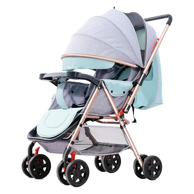 Collapsable Lightweight Stroller Foldable Buggy Magic Baby Stroller Removable Baby Carriage Stroller
