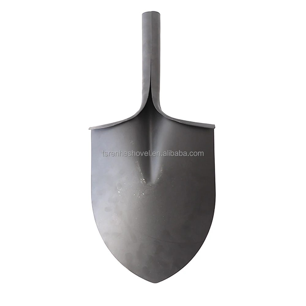 product hot selling farming agricultural garden  construction tools carbon steel black shovel  spade head-2