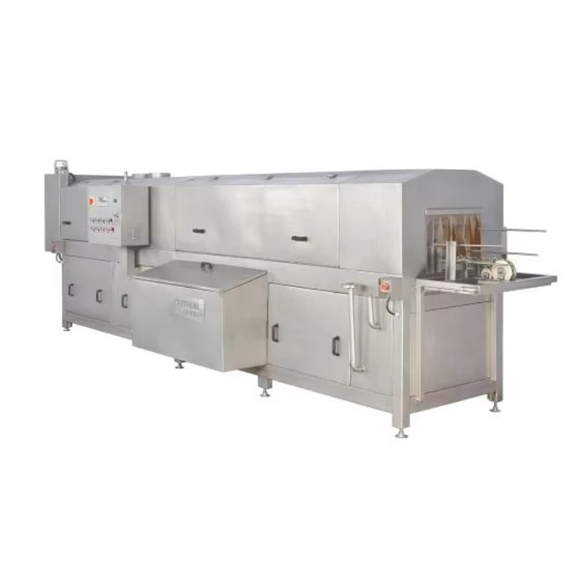 Automatic plastic crate/tray/board/basket washing machine/plastic crate washing machine