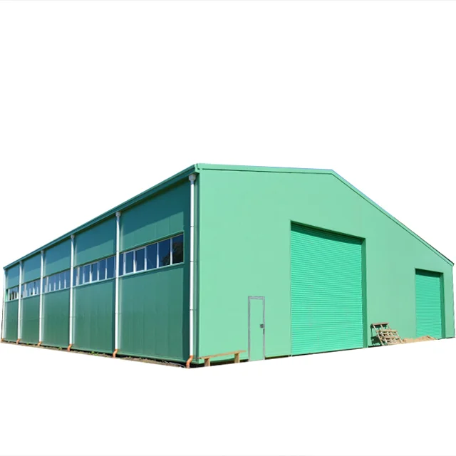 Metal Frame Building Quick Install Custom Design Prefab Steel Logistics Warehouse