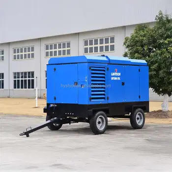 Liutech LUY280D-8.5 High Output Portable AC Powered Air Compressor 8.5 bar 28 M³/min 988 Cfm 380V 160kW Atlas-Copco Air-end Pump