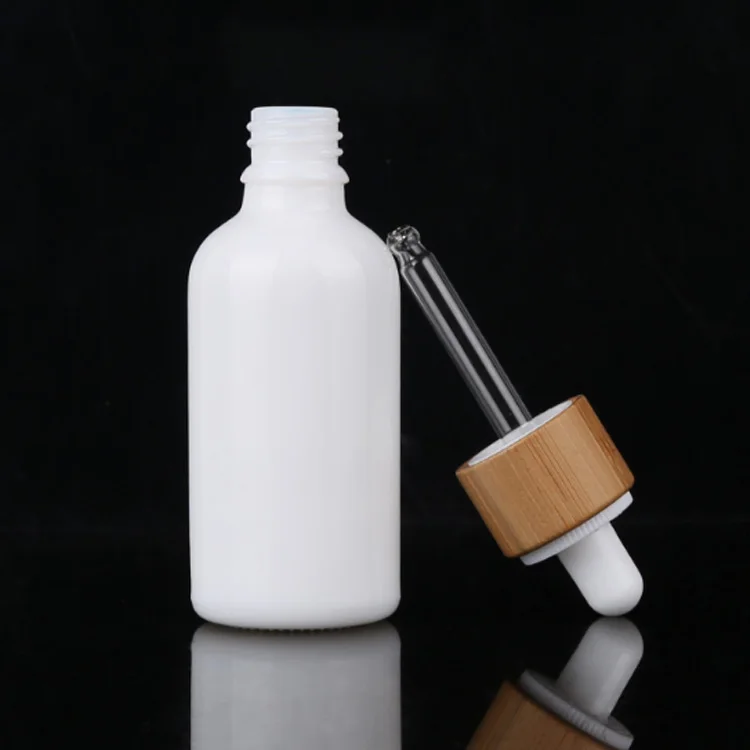 Белые фарфоровые бутылки и банки с деревянной крышкой для жидкой косметической упаковки, 50 мл, 200 мл